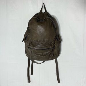 Ann Demeulemeester Soft Brown Leather Backpack